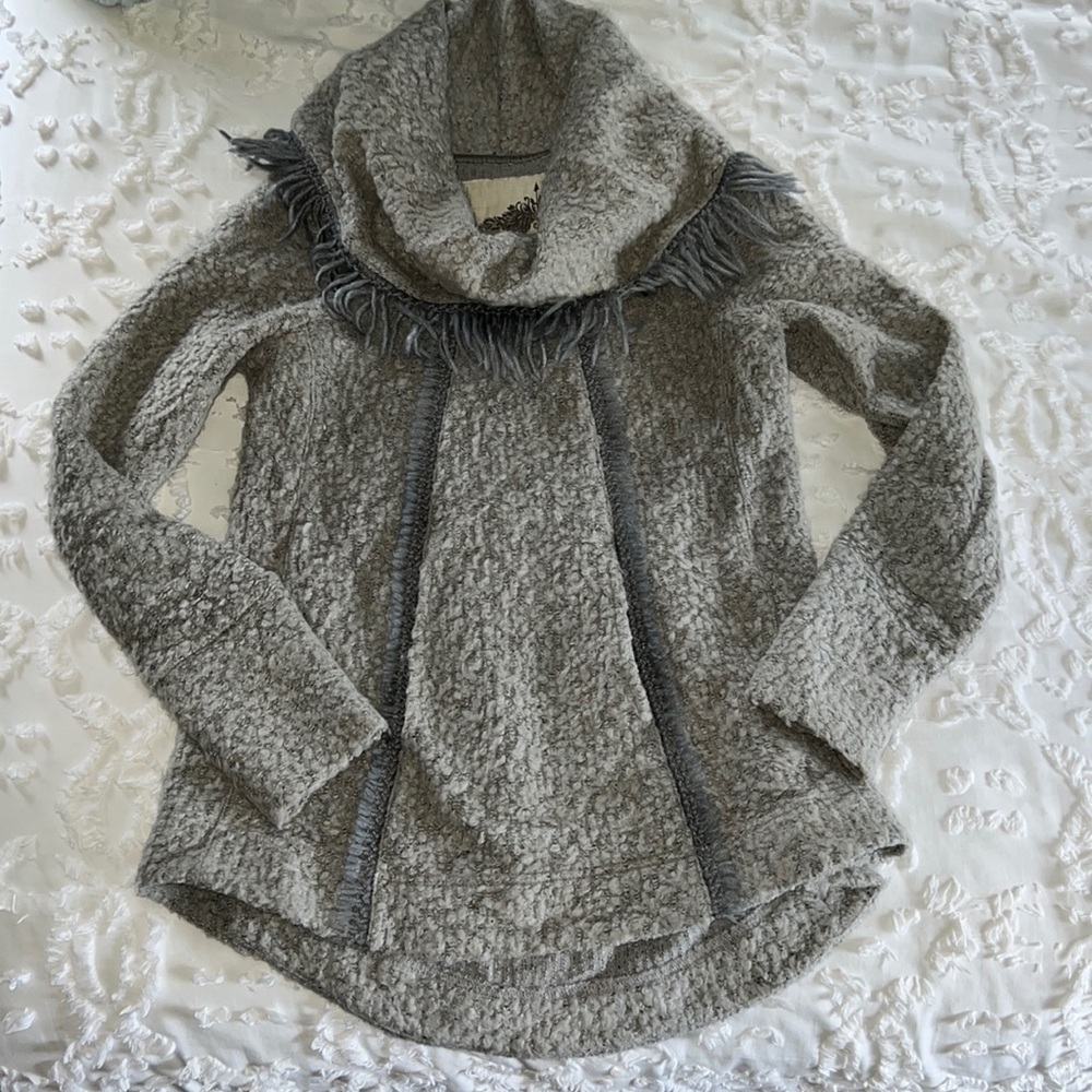Anthropologie cowlneck sweater